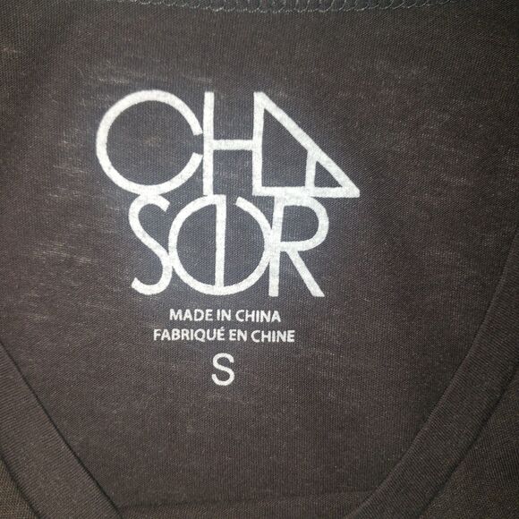 CHASER Brown Leopard Print Skull T Shirt Womens Size Small - Picture 6 of 9